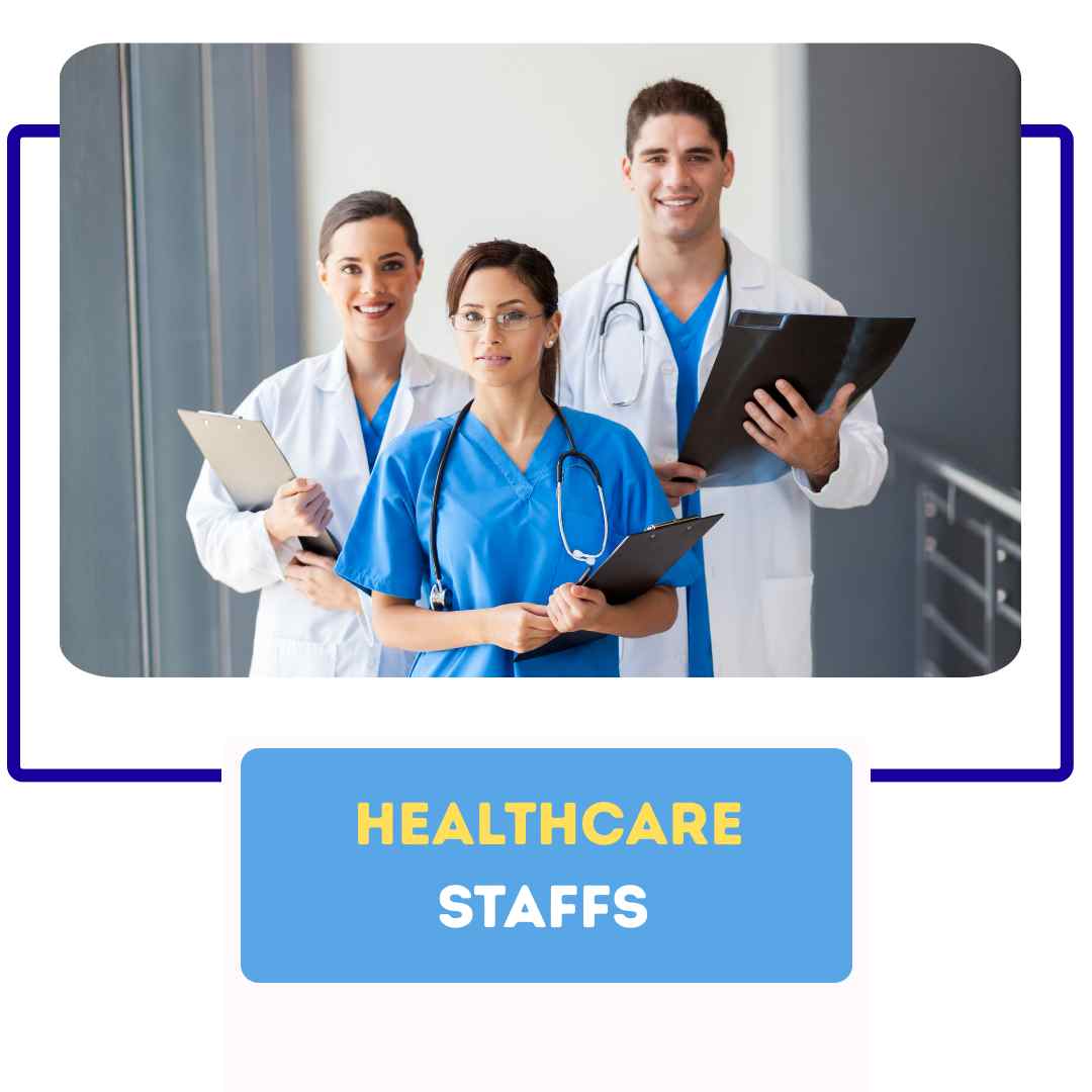 Happy person with laptop